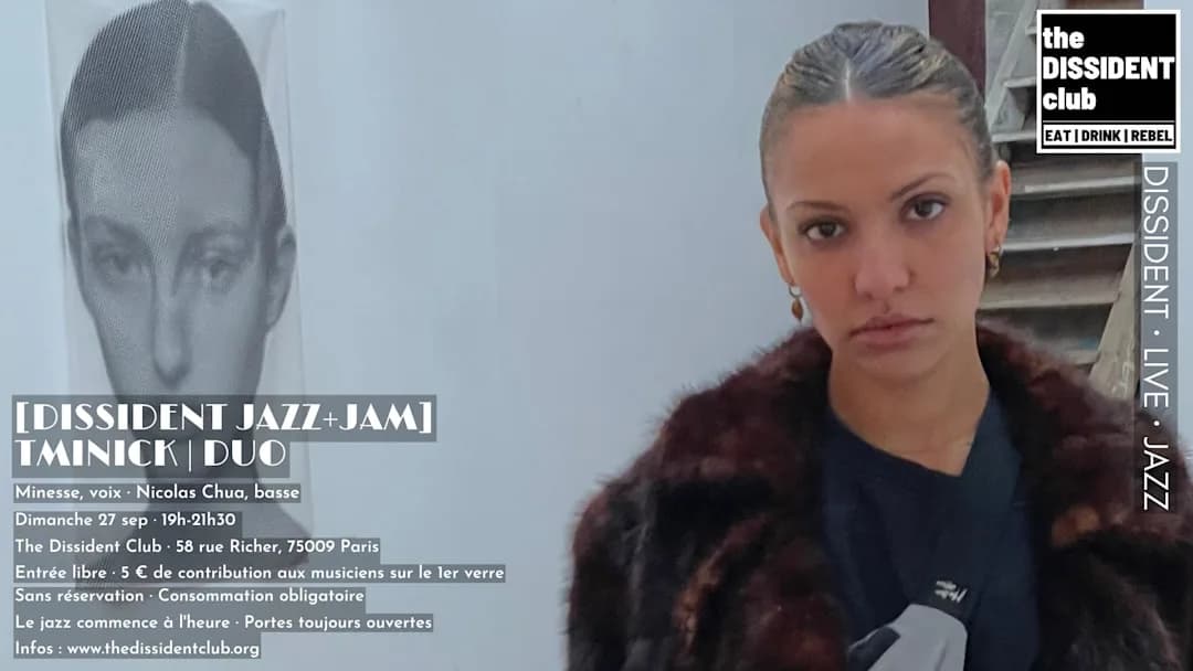 Dissident Jazz + Jam : Tminick (duo)