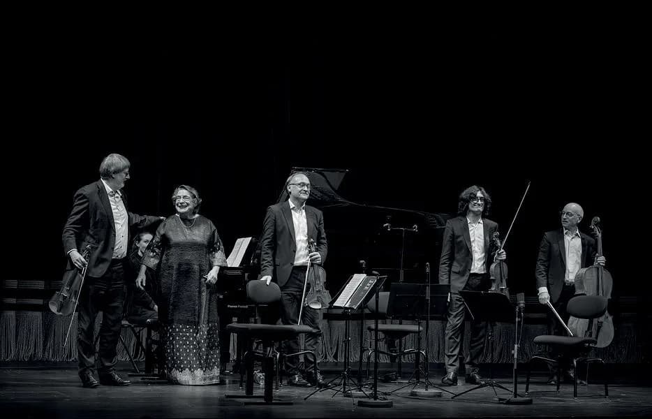 Elisabeth Leonskaja et le Quatuor Danel reviennent !
