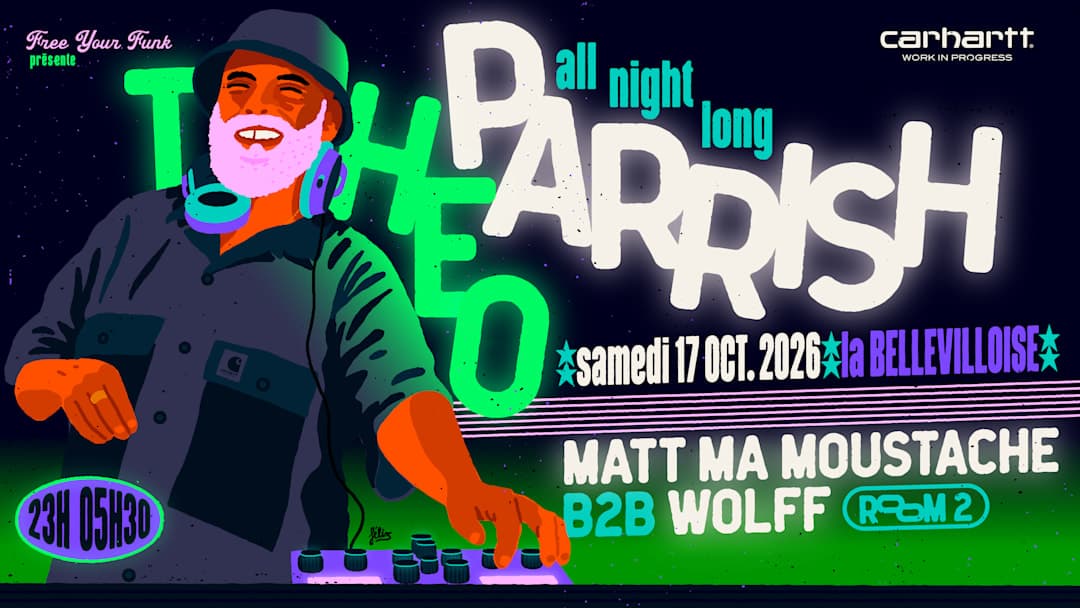 Free Your Funk présente Theo Parrish All Night Long