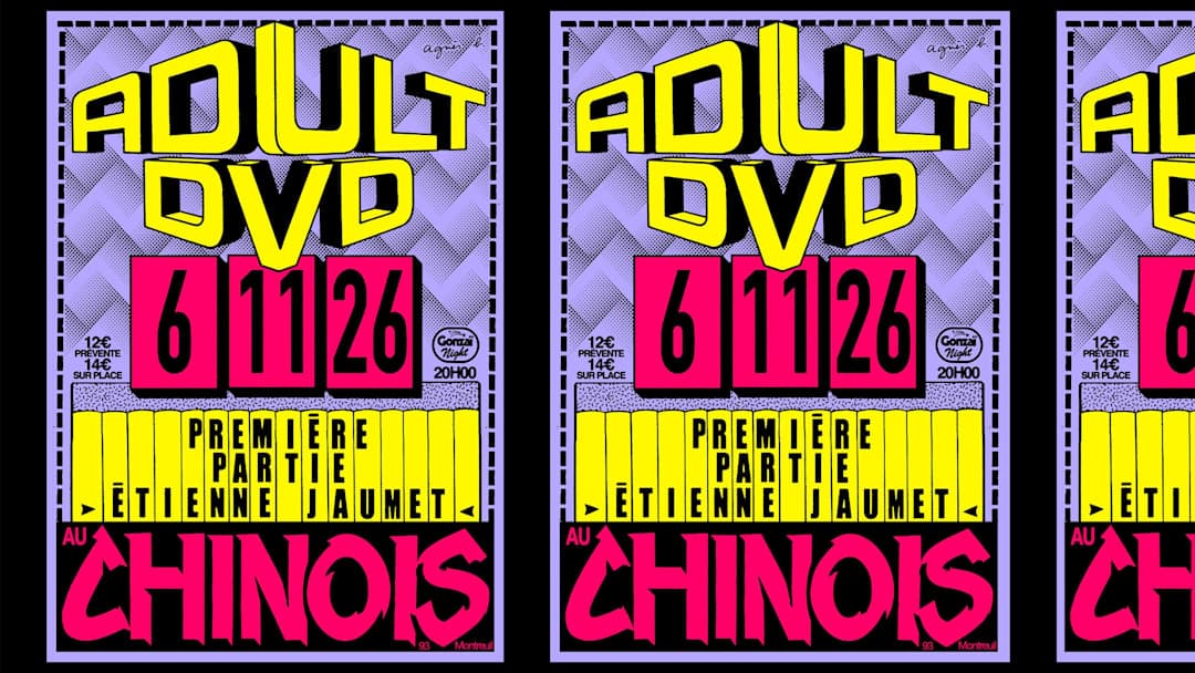 Gonzaï Night : Adult DVD + Étienne Jaumet
