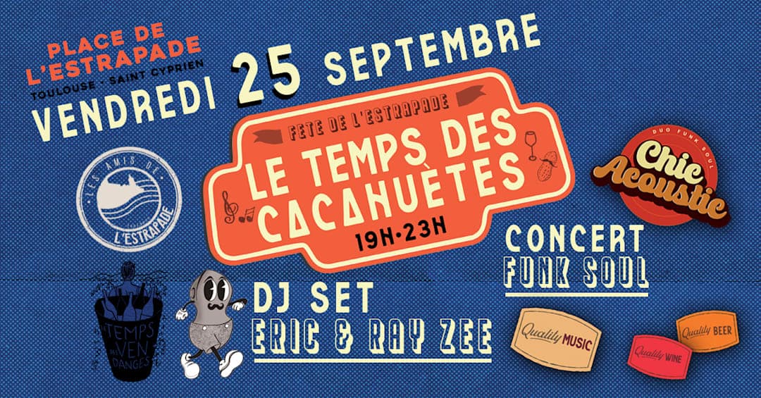 Le Temps des Cacahuètes - Concert + DJ Set