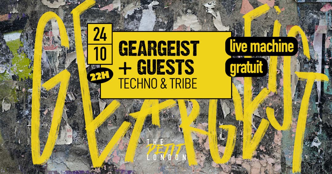 Live Machine Techno // Geargeist
