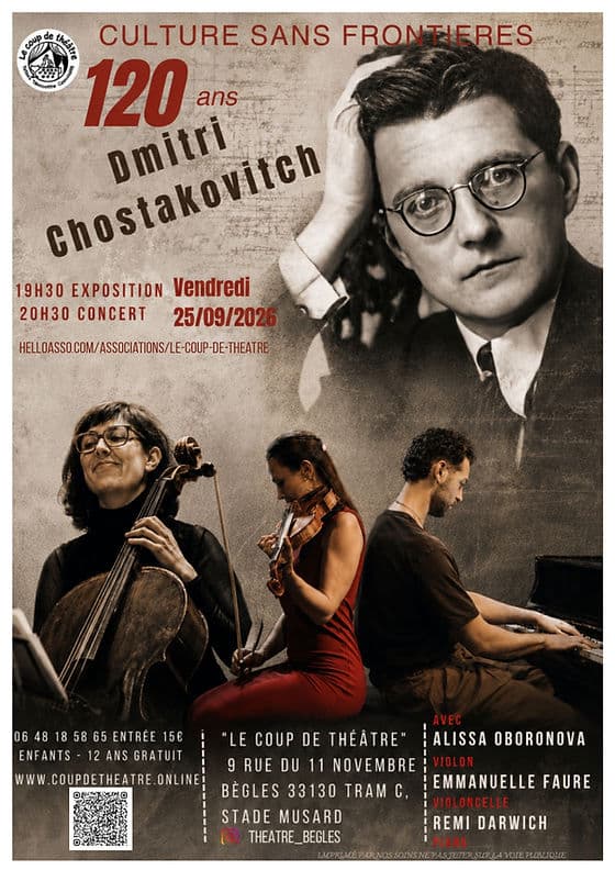 "L'Ombre et la Lumière" Hommage pour les 120 ans de Dmitri Chostakovitch