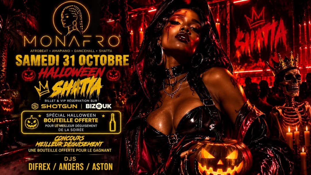 Monafro se déguise - Halloween Party