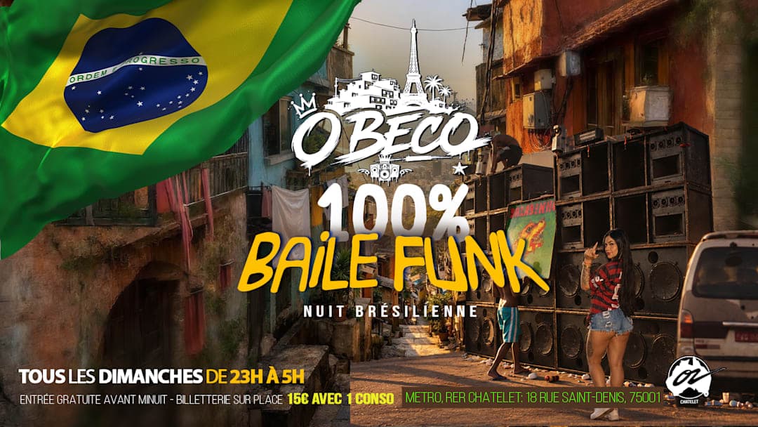 O Beco 100% Baile Funk (Nuit Brésilienne) 27.09.26