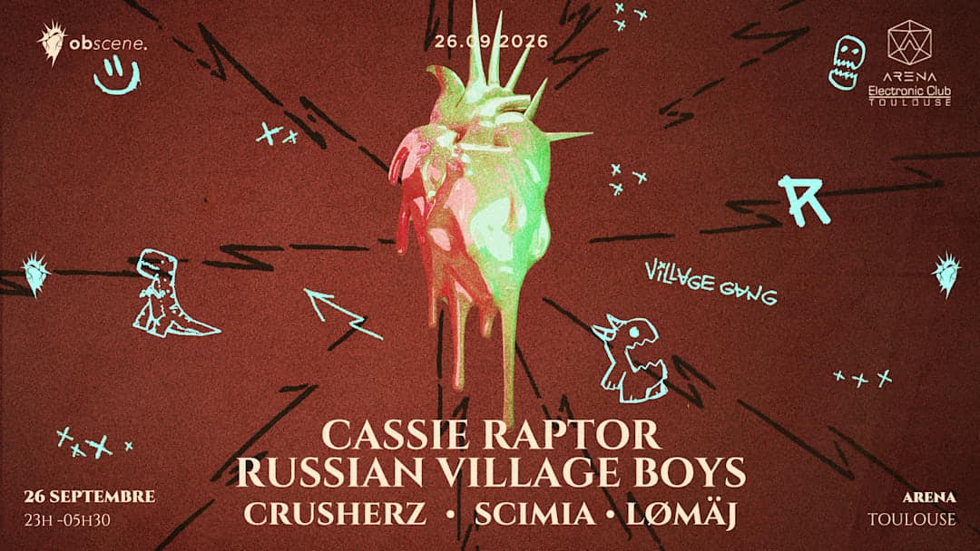 Obscene : Russian Village Boys - Cassie Raptor - Crusherz