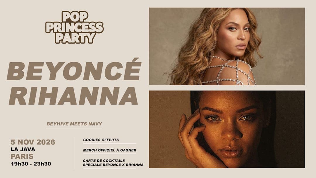 Pop Princess Party - Beyoncé x Rihanna Edition