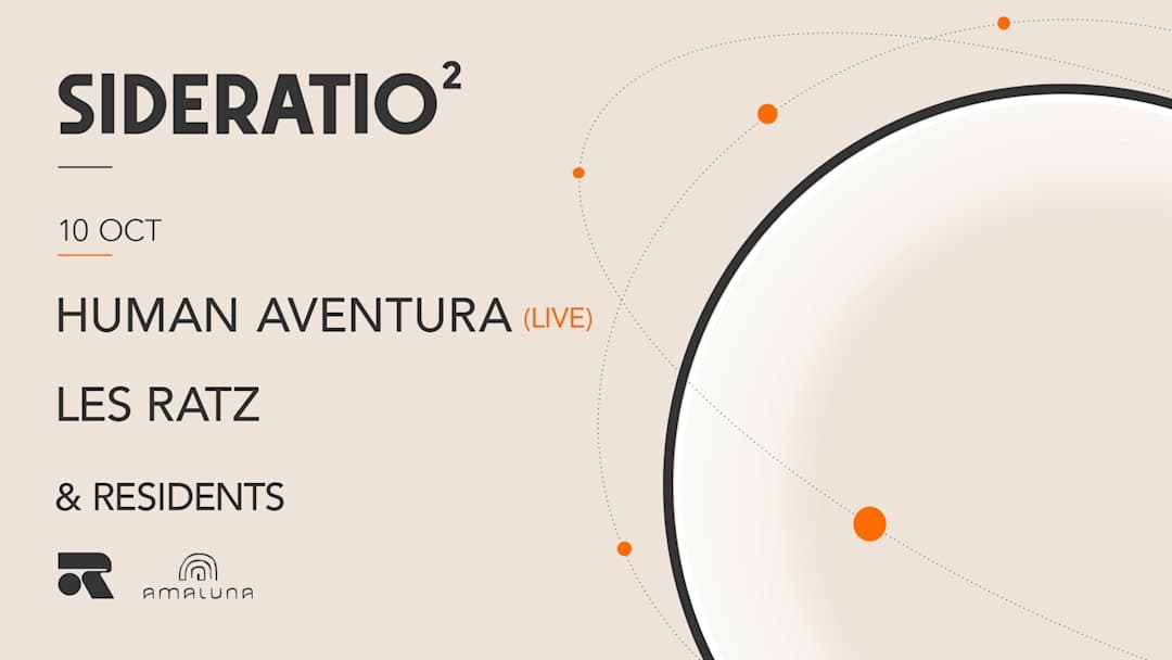 Sideratio² - 2nd EP : Les Ratz & Human Aventura (live)