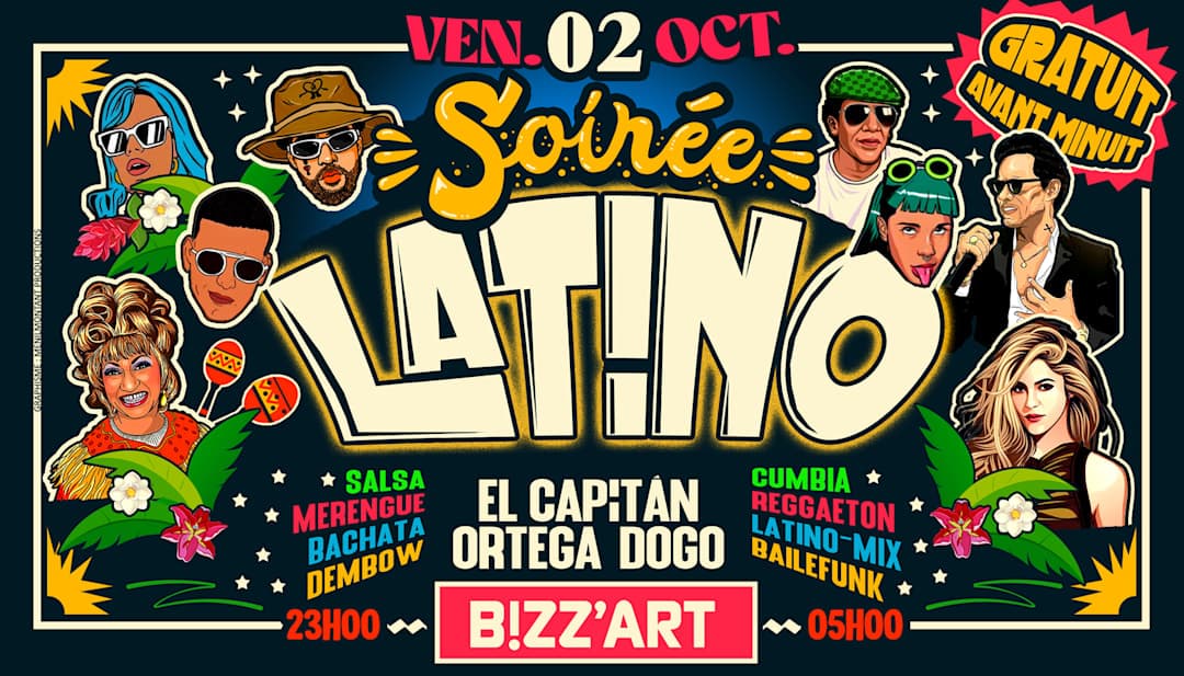Soirée latino x Canal Saint-Martin
