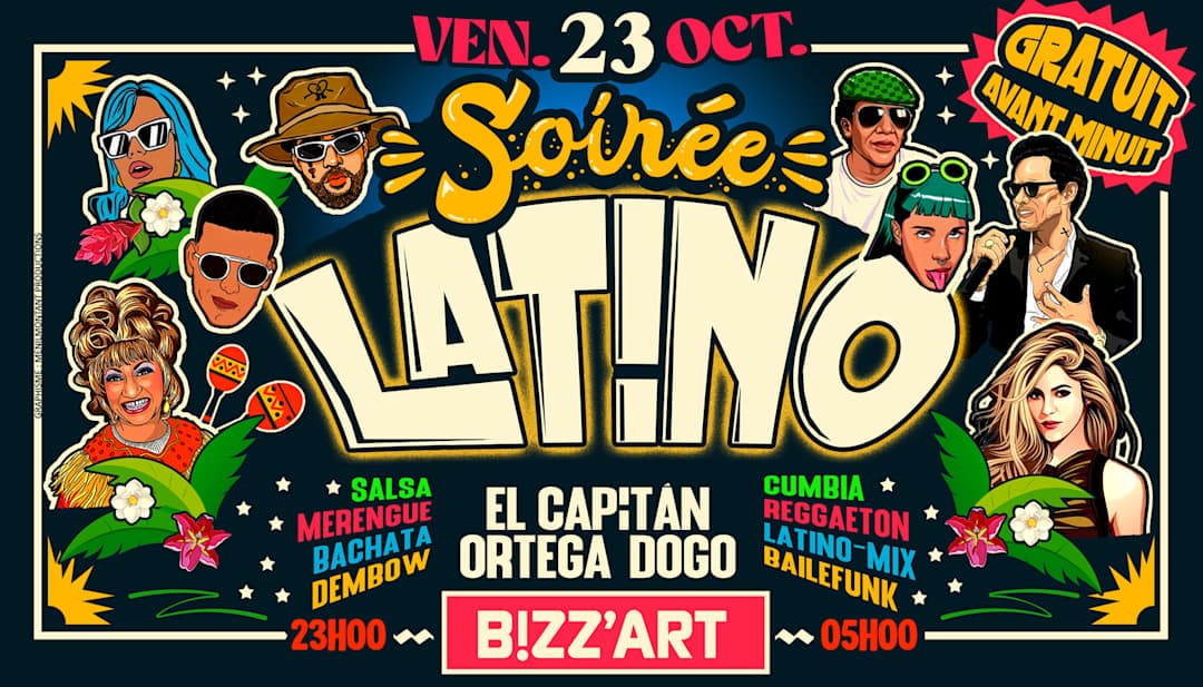 Soirée Latino x Canal St Martin