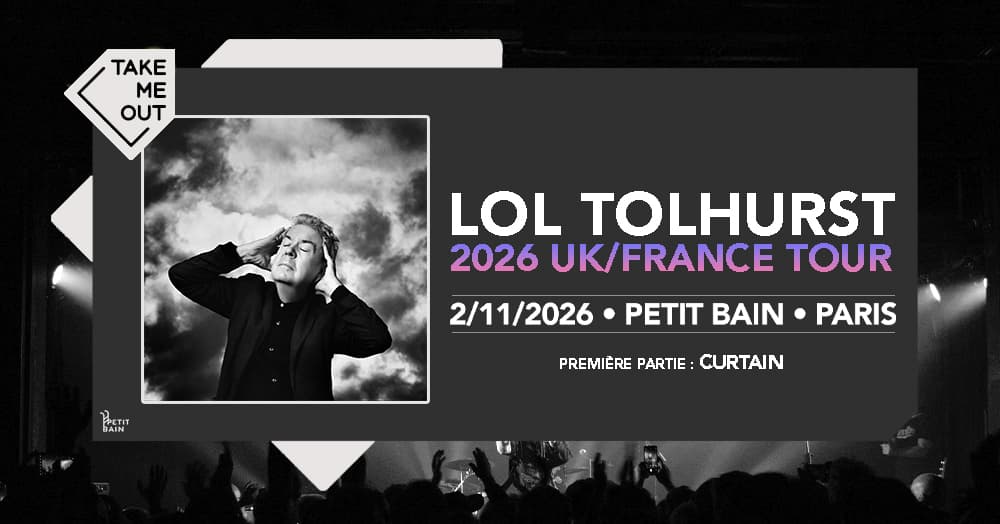 Lol Tolhurst (The Cure) + Curtain