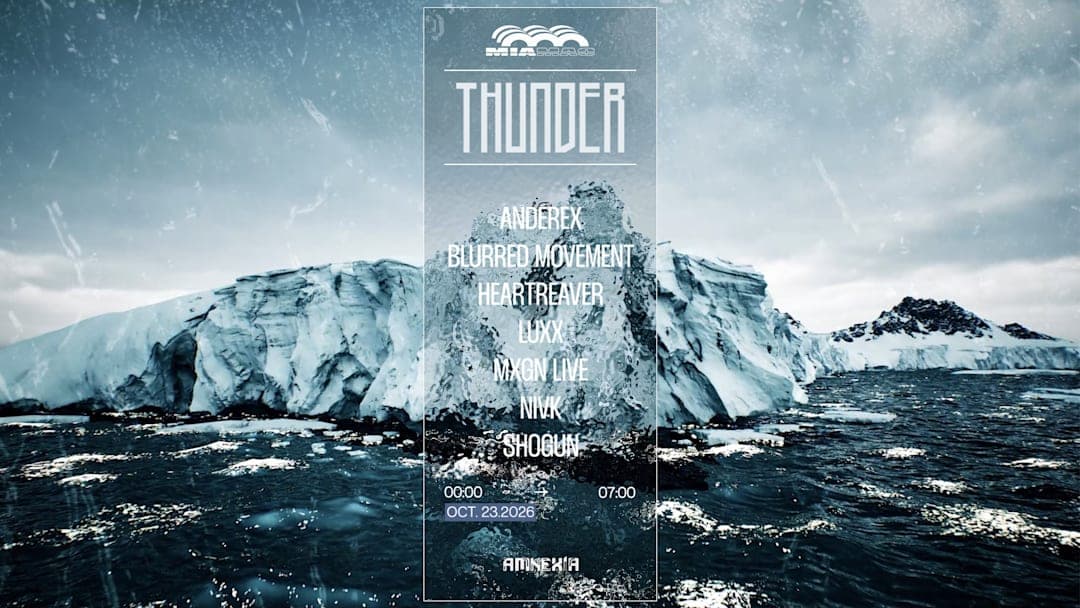 Thunder: Anderex, Nivk, Mxgn (Live), Shogun, Heartreaver