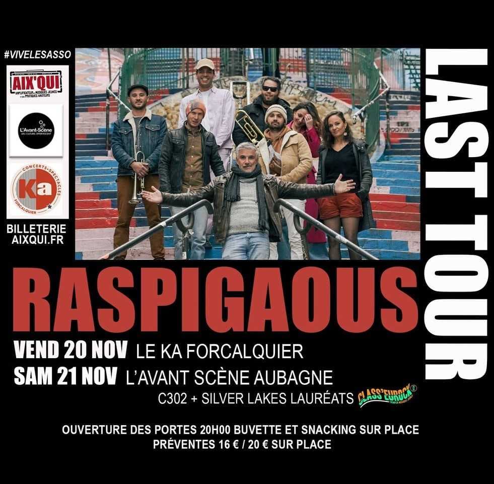 Tournée d'adieu des Raspigaous