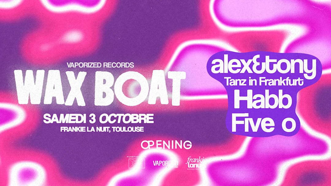 WAX Boat with alex&tony (Tanz in Frankfurt)